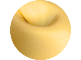 silk fabric color Custard Yellow