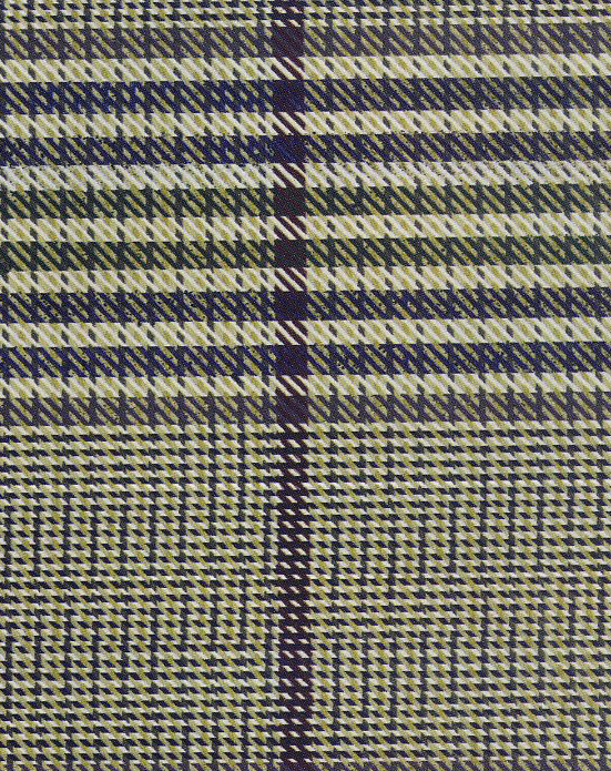 printed silk fabric Alternate Stripes theme