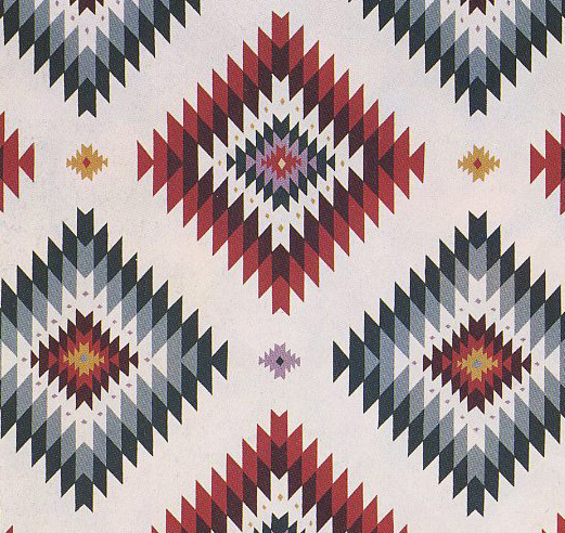 printed silk fabric Indian Pattern theme