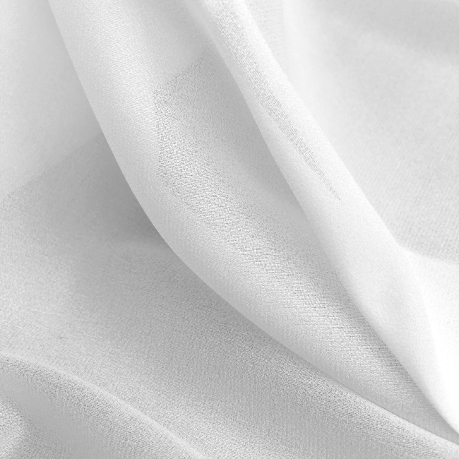 stretch layer georgette silk fabric